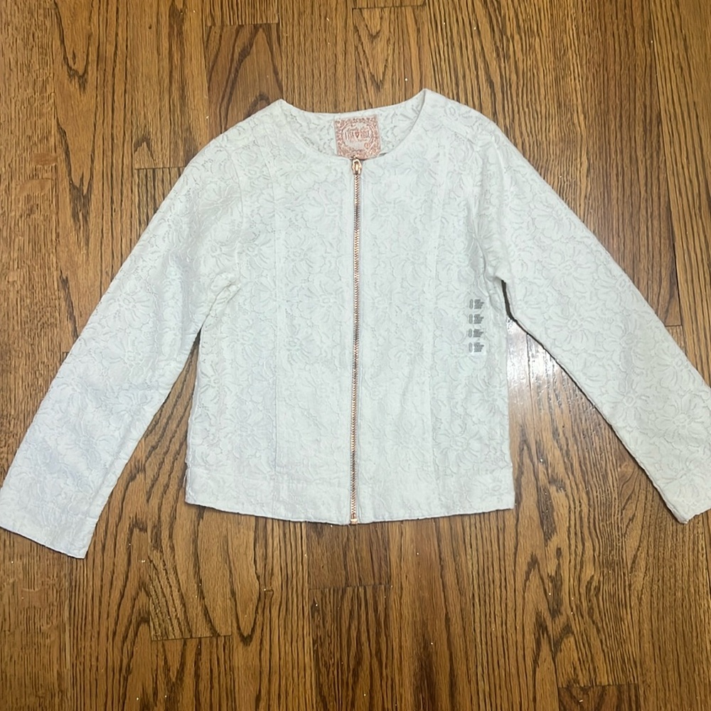 BNWT Girls Lace Jacket